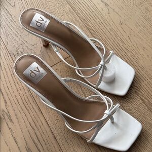 DV by Dolce Vita White Strappy Heels - Never worn - 9.5